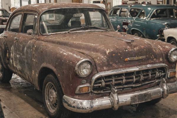 Classic Chevrolet restoration project